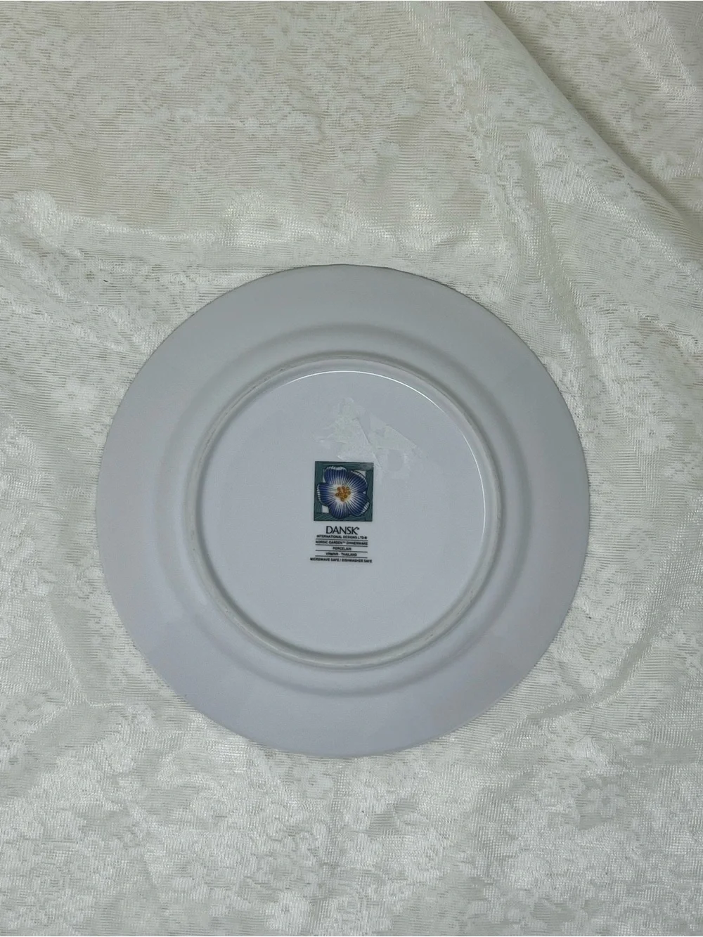 Vintage Dansk Nordic Garden Plate